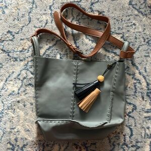 Soft leather crossbody - new!
